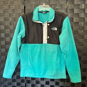 North Face quarter zip fleece jacket